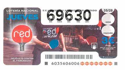 Décimo 69630 del sorteo 35-30/04/2026 Jueves