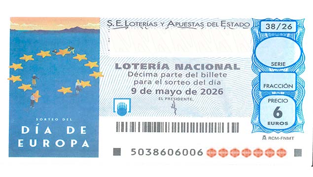 Décimo 25941 del sorteo 38-09/05/2026 Sábado