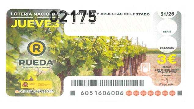 Décimo 02175 del sorteo 51-25/06/2026 Jueves