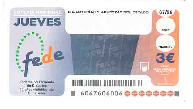 Décimo 07937 del sorteo 67-20/08/2026 Jueves