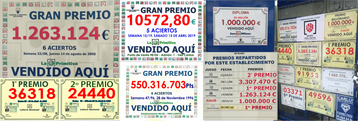    Imagen 3 para promocionar la tienda Lotería Nº1 Tres Cantos