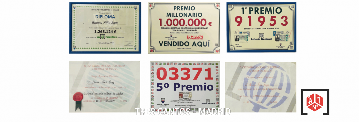    Imagen 6 para promocionar la tienda Lotería Nº1 Tres Cantos