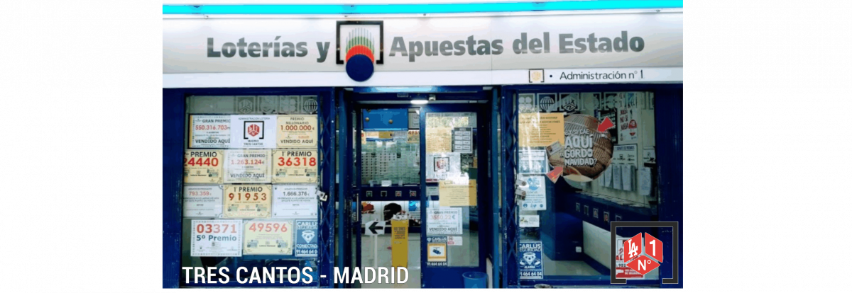    Imagen 1 para promocionar la tienda Lotería Nº1 Tres Cantos