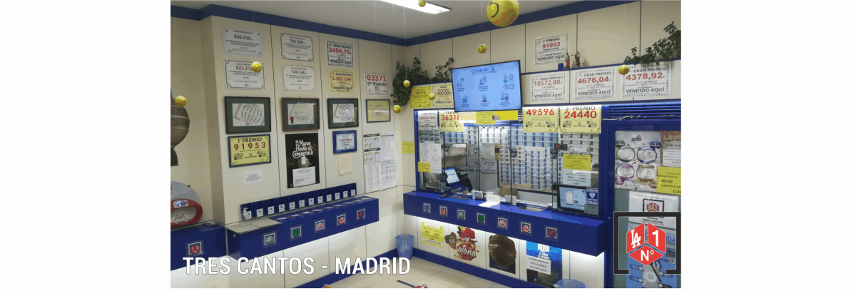    Imagen 2 para promocionar la tienda Lotería Nº1 Tres Cantos