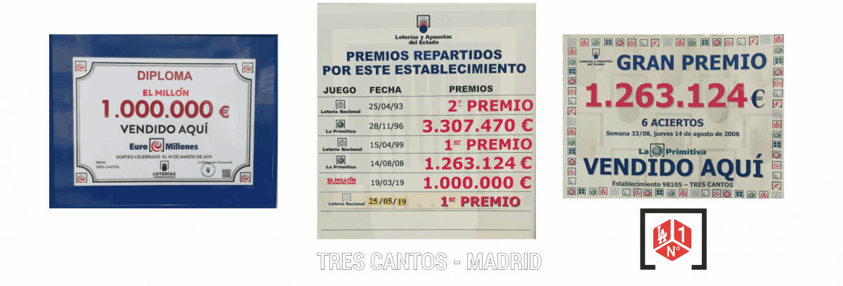    Imagen 4 para promocionar la tienda Lotería Nº1 Tres Cantos