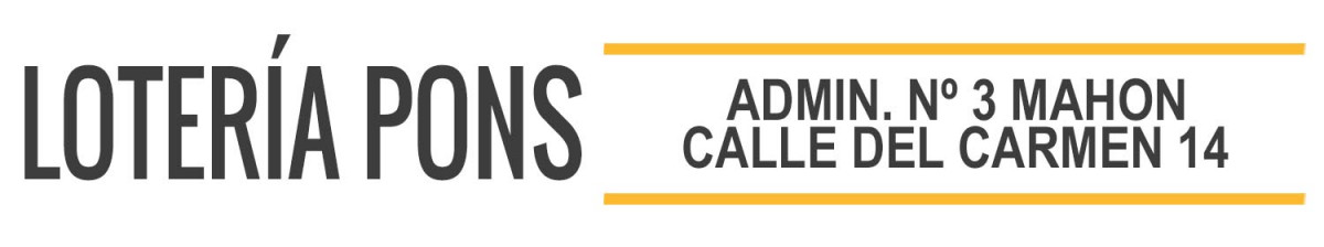  Imagen 1 para promocinar la tienda Loteria Pons