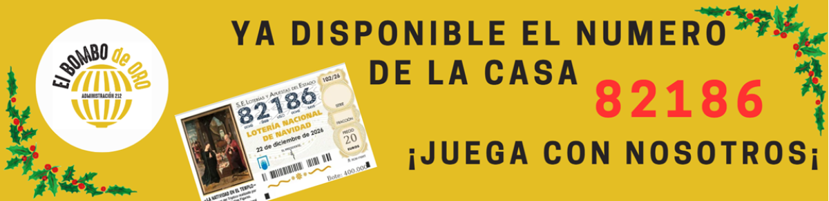  Ir a https://loteriabombodeoro.es/buscar?sorteo=2026102&numero=82186&quantity_number=,   Imagen 1 para promocionar la tienda EL BOMBO DE ORO